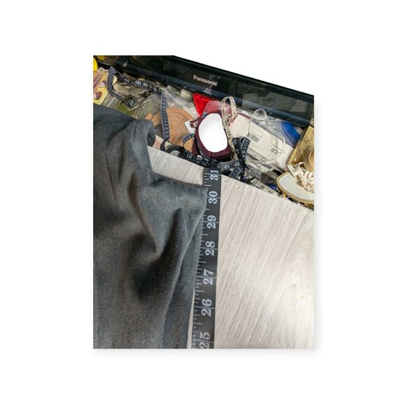 Lee Relaxed Straight Leg at the Waist Gray Women's Long Pants Size 18 Medium - Picture 13 of 14